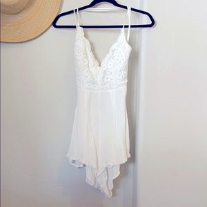 Lulus White Romper